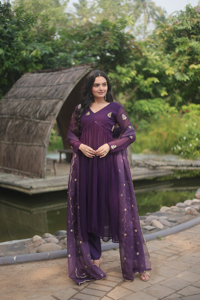 anarkali dress neck designs Anarkali Design Of Frock Style Suits Anarkali Suit Neck Design For Frock Kurtis MAROON Anarkali Kurti