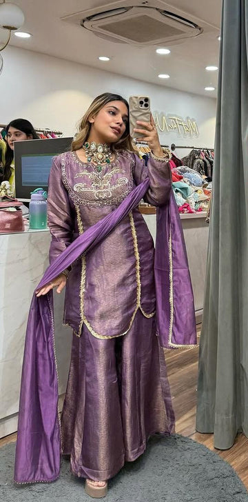 Chic and Stylish Ethnic Ensemble Collection | Sharara Set For Women