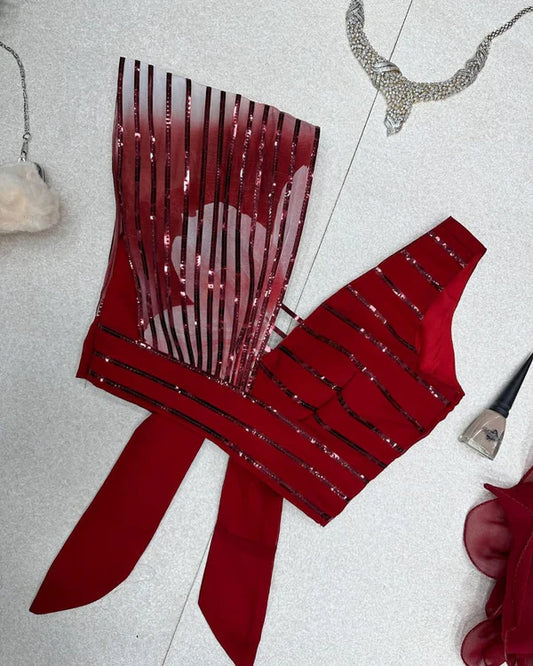 Maroon Color Lehenga With Unique Pattern Blouse